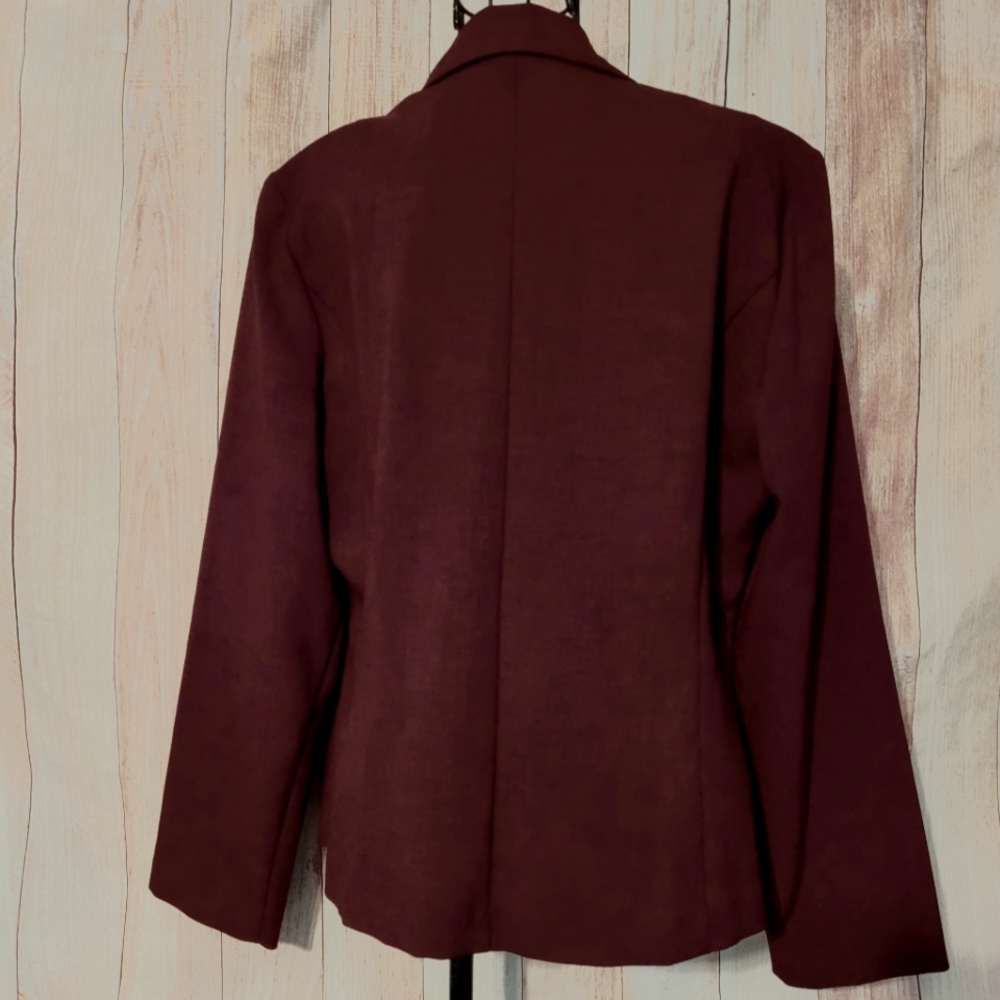 Michael Blair Raspberry-Red Blazer - Picture 3 of 5